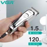 מכונת תספורת אלחוטית VGR V-071 מקצועית מעוצבת לגברים במחיר חצי חינם מטורף!