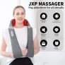 מעסה צוואר אלחוטי JXP הכוללת בקרת טמפ', מהירות וסוג עיסוי במחיר שווה ושילוח חינמי!