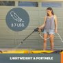 ירידת מחיר! מכשיר שטיפה בלחץ אלחוטי נייד WORX Hydroshot 20V כולל סוללת 4אמפר במחיר נהדר!