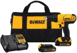 מברגה/מקדחה 20V DCD771C2 1.3AH Dewalt כולל 2 סוללות ותיק במחיר מצחיק!