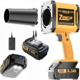 מפוח עלים נטען טייפ סי Zericuf 21V כולל 2 סוללות 4.0Ah במחיר משוגע!