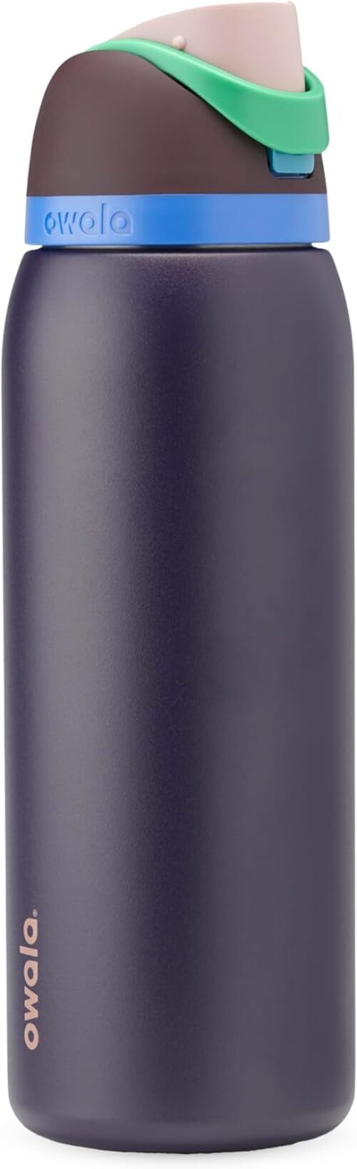 בקבוק מבודד Owala FreeSip נפח ענק 1.2 ליטר צבע <strong><strong> <strong><strong>Night Safari</strong></strong></strong></strong>