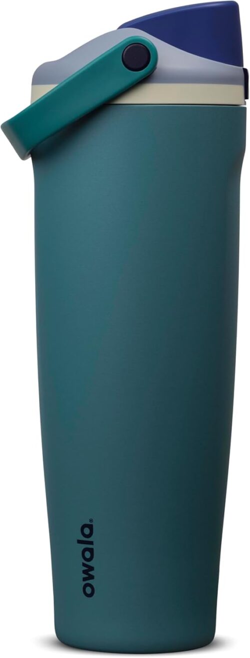 בקבוק מבודד Owala FreeSip Sway נפח ענק 1.2 ליטר צבע <strong><strong><strong>Denim</strong></strong></strong>