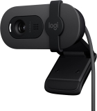 מצלמת רשת עם מיקרופון Logitech Brio 100 Full HD 1080p – צבע Graphite