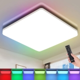 מחטף! תאורת לד Oeegoo 24W הכוללת RGB ושלט רחוק במחיר עקיצה!