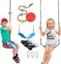 סט נדנדה וחבל טיפוס מקצועיים לילדים SUNCITY בכיסוח מחיר!