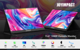 מסך חיצוני נייד JoyImpact 15.6" להרחבת סביבת העבודה במחיר הזוי!