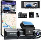 מצלמת רכב משולשת AZDOME M550 במחיר טירוף!