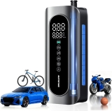 משאבה קומפרסור אלחוטית AUTOONE כולל משלוח חינמי מאמזון!