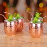 4 כוסות קוקטייל מנחושת בעיצוב Moscow Mule המבוקש במחיר הזוי!
