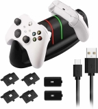בעלי XBOX תחטפו! מעמד לשלטים כולל טעינה מובנית, סוללות נטענות ומכסים תואמים במחיר הזייה!