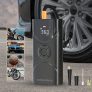 מדחס אוויר נייד לניפוח צמיגים כולל סוללת 6000mAh ותאורת לד