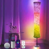מנורת רצפה חכמה מעלפת RGB מבית Torchlet בריסוק מחיר ומשלוח חינם!