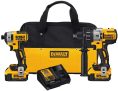 סט קומבו בראשלס DCK299M2 של Dewalt 20V