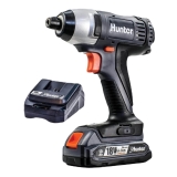 מברגת אימפקט 18V כולל סוללה ומטען Hunter