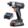 מברגת אימפקט 18V כולל סוללה ומטען Hunter