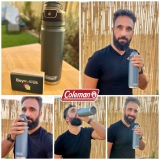 מחיר מעולה! בקבוק מים מבודד מפלדת אל-חלד FreeFlow Autoseal מאת Coleman