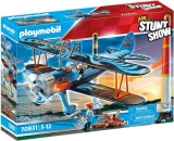 פליימוביל מטוס פעלולים Playmobil Air Stunt Show Phoenix Biplane