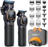 סט מכונות תספורת וסידור זקן VGRPRO Professional במחיר פגז ומשלוח חינמי!