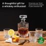 ערכת וויסקי מעוצבת יוקרתית GoodGlassware הכוללת דקנטר ו4 כוסות במחיר הזייה!