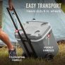 צידנית קולמן Coleman בנפח 62 ליטר עם גלגלים מסדרת 316 Ice Chest במחיר מדהים!