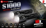 סט 2 פנסים טקטים GearLight LED S1000 כוללים נרתיקים במחיר פסיכי!