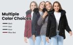 מעיל לנשים MODFUL עם בטנת פליז וקפוצ'ון פרוותי במחיר בדיחה ומשלוח חינמי!!