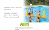 רשת כדורעף צפה כולל כדור Intex אינטקס 56508 בשליש מחיר!