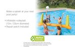 רשת כדורעף צפה כולל כדור Intex אינטקס 56508 בשליש מחיר!
