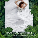 סט מצעים נושם וקריר מסיבי אקליפטוס מבית Bedsure במחיר מדהים!