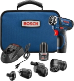 מברגה מודולרית 5 ב1 בוש Bosch GSR12V-140FCB22 במחיר אש!