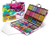 ערכת מזוודה לציור וצביעה קראיולה Inspiration Art של Crayola בוורוד 140 יח' במחיר שווה!