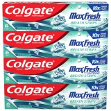 מארז 4 יחידות 178ג' גדולות משחת שיניים Colgate Max Fresh Whitening במחיר שווה!