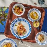 קורנינג קורל Corelle Cobalt Circles – סט 12 חלקים ל4 סועדים