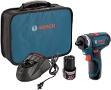 סט מברגת 12V של חברת Bosch מדגם PS21-2A הכוללת 2 סוללות, מטען ותיק אחסון במחיר נהדר!