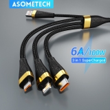 כבל 3 ב1 ASOMETECH במחיר משוגע לגמרי!