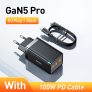 מטען קיר חדש ועוצמתי Baseus GAN5 Pro 65W בקופון ענק!