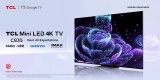 טלוויזיה חכמה 55"  4K QLED Mini Led אנדרואיד עם מקרן קול TCL C825 Onkyo