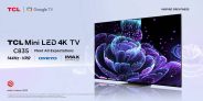 טלוויזיה חכמה 55"  4K QLED Mini Led אנדרואיד עם מקרן קול TCL C825 Onkyo