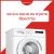 מכונת כביסה 7 קג BOSCH בוש דגם WAN20030iX
