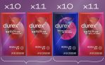 מארז 4 חבילות קונדומים מגוונים Durex במחיר בדיחה!