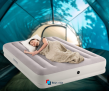 מזרן / מיטת אוויר זוגית כוללת משאבה אינטקס Intex 64177E Dura-Beam במחיר שווה!