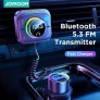 מטען לרכב 3 יציאות הכולל דיבורית, משדר FM, בלוטוס 5.3 ותמיכה בטעינה מהירה PD/QC3 מבית Joyroom