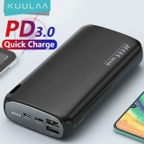 סוללה ניידת מהירה PD בנפח 20000Mah מבית Kuulaa במחיר עקיצה!
