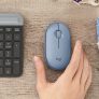 מחיר טעות! עכבר אלחוטי Logitech Pebble M350 בצבע כחול במחיר הזוי!