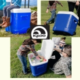 מחיר פסיכי לחלוטין! צידנית מתגלגלת 57 ליטרים Igloo 60-Quart Ice Cube Roller Cooler