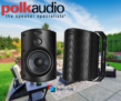 זוג רמקולים חיצוניים Polkaudio ATRIUM4 במחיר מעולה!!