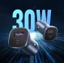 מטען כפול לרכב Ugreen Quick Charge 4.0 30W!