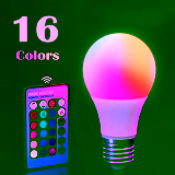 מארז נורות RGB LED חכמות עם שלט רחוק במחיר עקיצה!