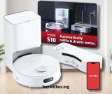 הכי אוטומטי שיש! שואב רובוטי שוטף SwitchBot S10 כולל חיבור לצנרת בדיל טירוף!